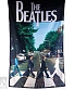 постер тканевый beatles "abbey road" (вертикальный)