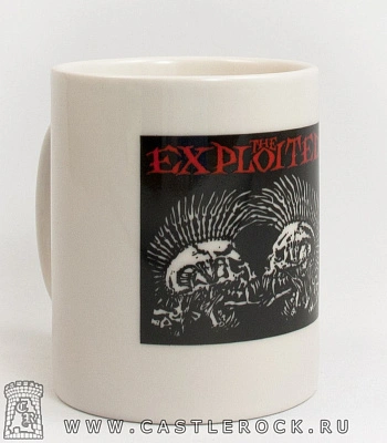 кружка exploited (два черепа с ирокезом)