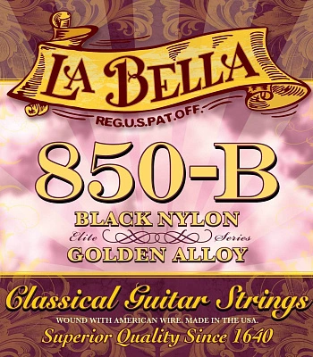 струны la bella нейлоновые для классической гитары 850-b