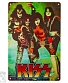табличка kiss (группа, зеленая)