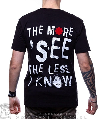 футболка red hot chili peppers "snow (hey oh)" (лого)