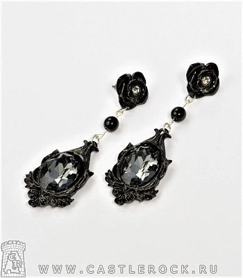 серьги alchemy gothic (алхимия готик) e291 dark desires