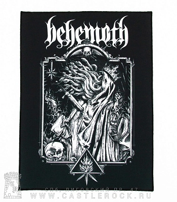 нашивка на спину behemoth "rex infernus"