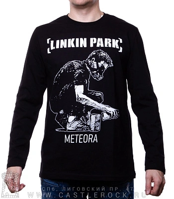 футболка linkin park "meteora" (ч/б) д/р