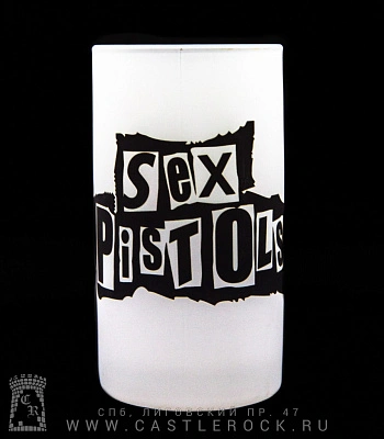 кружка пивная стеклянная sex pistols (лого)