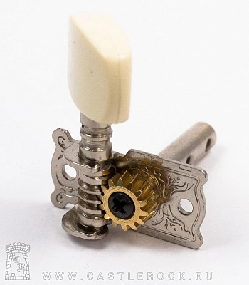 колок одиночный aod-014ar правый (белая ручка)