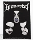 нашивка на спину immortal (группа, вышивка)