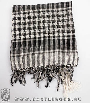 арафатка черно-белая