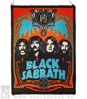 нашивка black sabbath (группа)