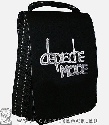 сумка с вышивкой depeche mode (лого белое)