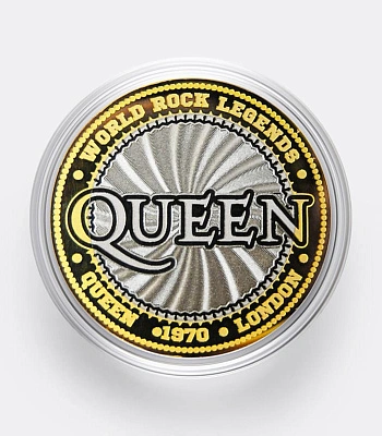 монета сувенирная малая queen