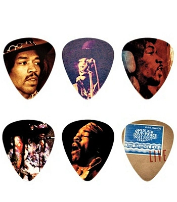 набор медиаторов jimi hendrix "hear my music" (12 шт.) jh-pt07m