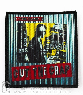 нашивка clash "cut the crap"