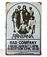 табличка santana & bad company "robertson gym, ucsb"