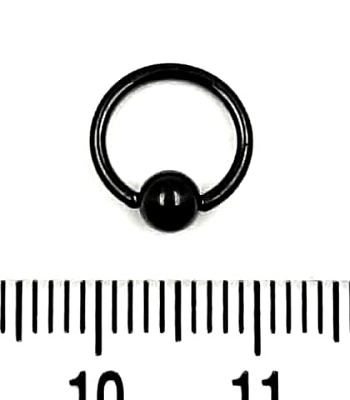 Кольцо BCR Сталь Черное 1,2 х 8 х 4