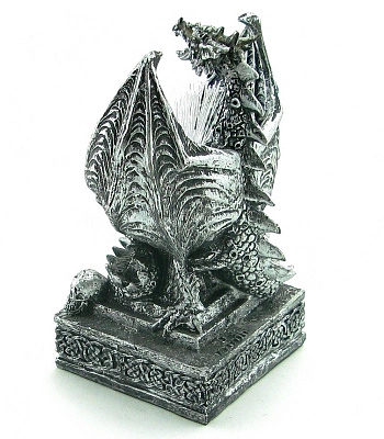 светильник дракон (чаша квадратная, световолокно)