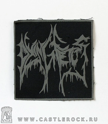 нашивка dying fetus (лого серое)