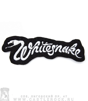 нашивка whitesnake (лого, вышивка)