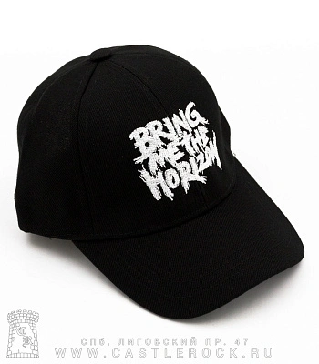 бейсболка bring me the horizon (шесть клиньев, вышивка)