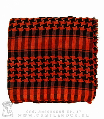 арафатка черно-оранжевая