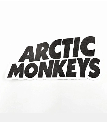 наклейка виниловая arctic monkeys (лого)