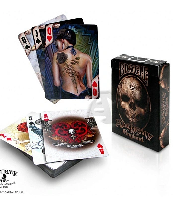 игральные карты alchemy england (bicycle)