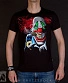футболка клоун злой с сигарой (светится)