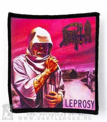нашивка death "leprosy"