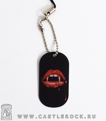 брелок на телефон клыки вампира