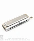 губная гармошка swan sw1040 c-major