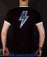 футболка ac/dc "back in black" (рингер)
