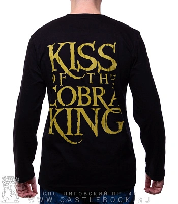 футболка powerwolf "kiss of the cobra king" д/р