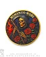 монета сувенирная крупная смерть "memento mori" (золото)