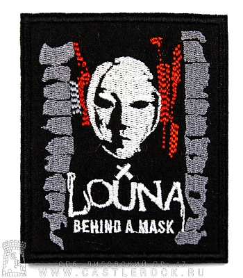нашивка louna "behind a mask" (вышивка)