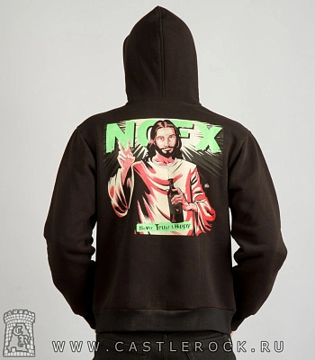 балахон на молнии nofx