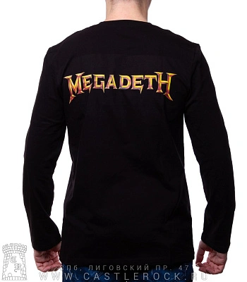 футболка megadeth "rust in peace" д/р