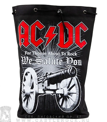 торба ac/dc "for those about to rock. we salute you" торба ac/dc "for those about to rock. we salute you"