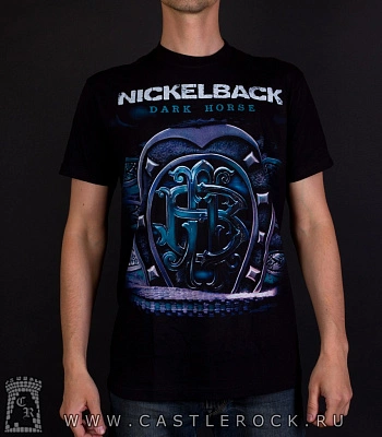футболка nickelback "dark horse"