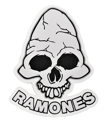 наклейка виниловая ramones (череп)