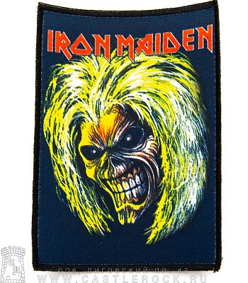 нашивка iron maiden "killers" (eddie)