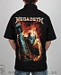 рубашка с коротким рукавом megadeth