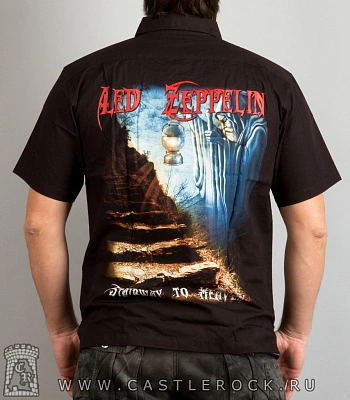 рубашка с коротким рукавом led zeppelin