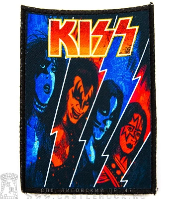 нашивка kiss (группа)