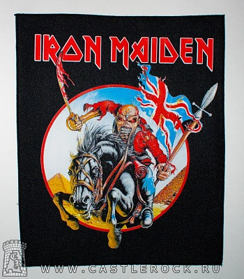 нашивка на спину iron maiden "maiden england '88"