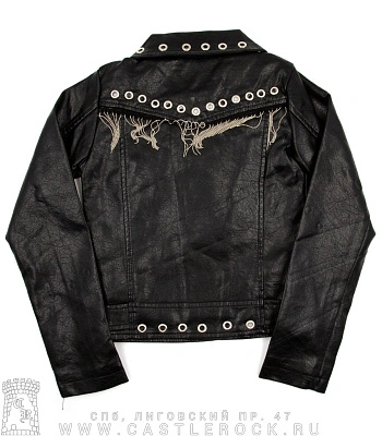 косуха детская к/з (цепочки, люверс) т2002