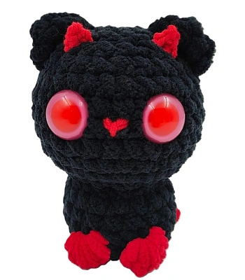 игрушка интерьерная котенок демон