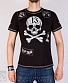 футболка княzz череп 13 (черная)