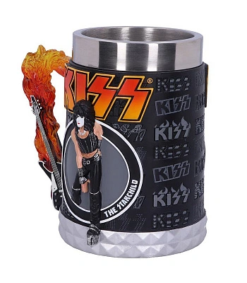 кружка фирменная kiss paul stanley "flame range the starchild"