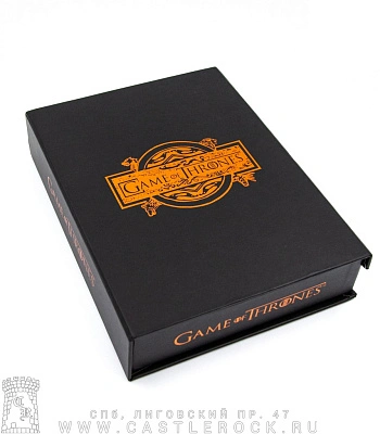 блокнот game of thrones герб таргариенов (игра престолов)