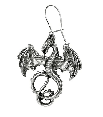 серьга alchemy gothic (алхимия готик) e175 wyverex